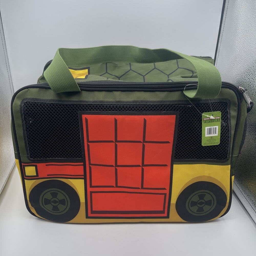 Buckle-Down Teenage Mutant Ninja Turtles Van Dog & Cat Carrier TMNT